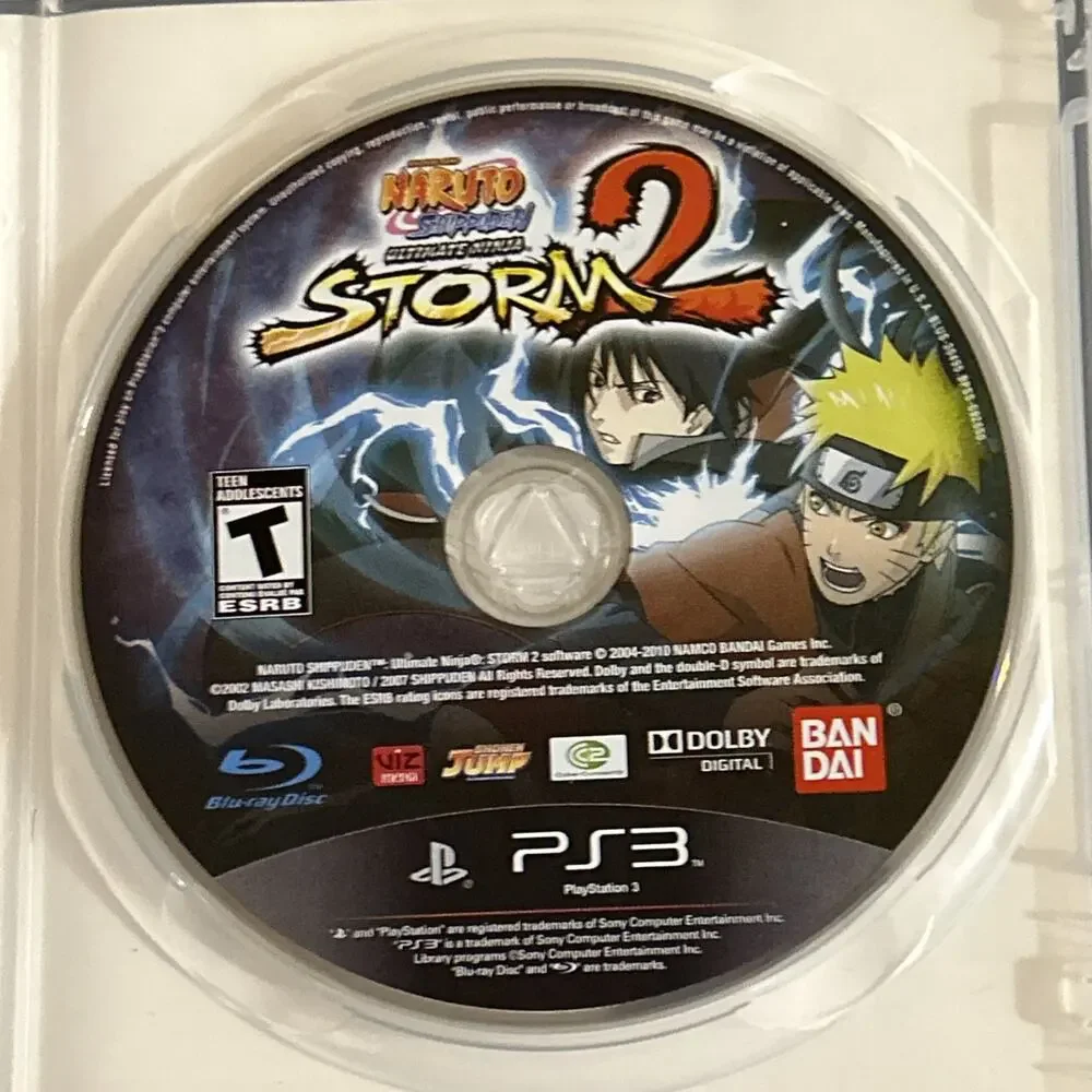 Naruto Shippuden Ultimate Ninja Storm 2 PlayStation 3 PS3 CIB Very Good